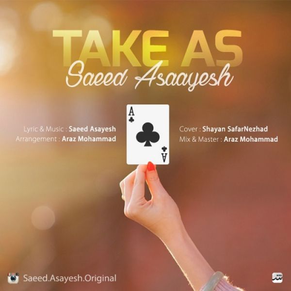 Saeed Asayesh - 'Take As'